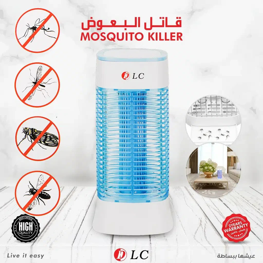 DLC QLC 32915-DLC Electric Insect Killer – 15W Bug Zapper, AC 220-240V